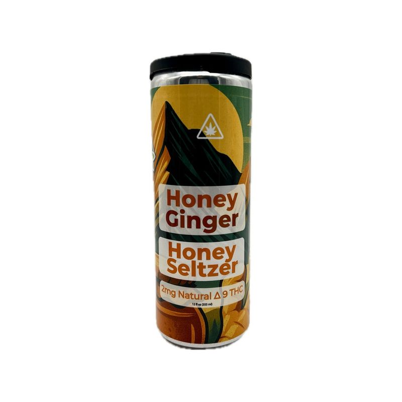 Honey Ginger Honey Seltzer 4 Pack
