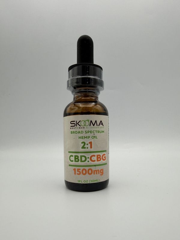 CBD:CBG - Broad Spectrum - 1500mg