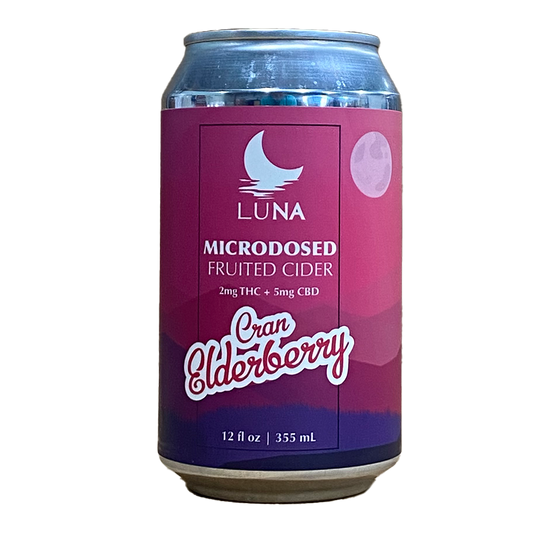 Luna Craft Cider 2mg THC|4mg CBD