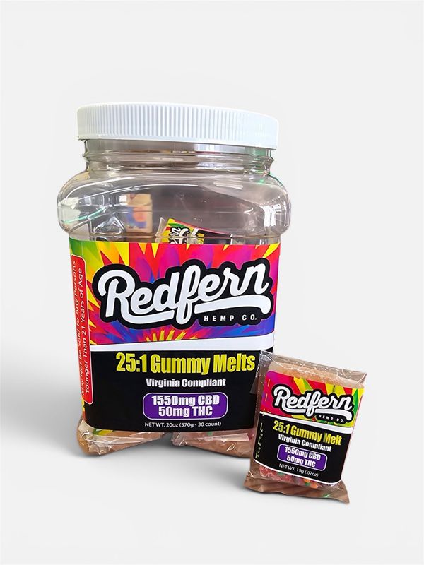 Redfern 50mg 25:1 Gummy Melt