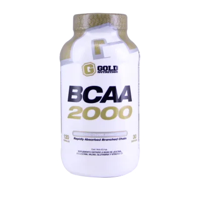 BCAA 2000 120Caps - GOLD NUTRITION