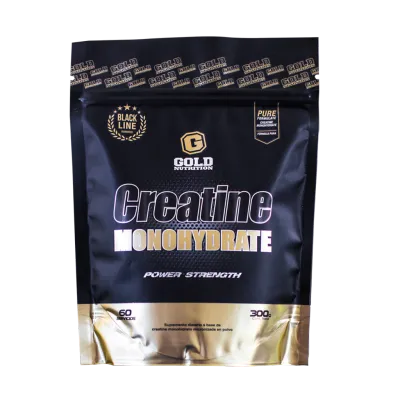 CREATINA MONOHIDRATO 300 Grs - GOLD NUTRITION