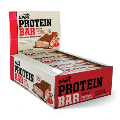 PROTEIN BAR CAJA 16 UNIDADES 46 Grs C/U - ENA SPORT