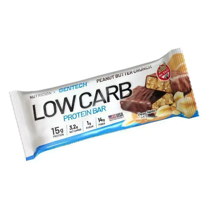 LOW CARB PROTEIN BAR 1 UNIDAD - GENTECH