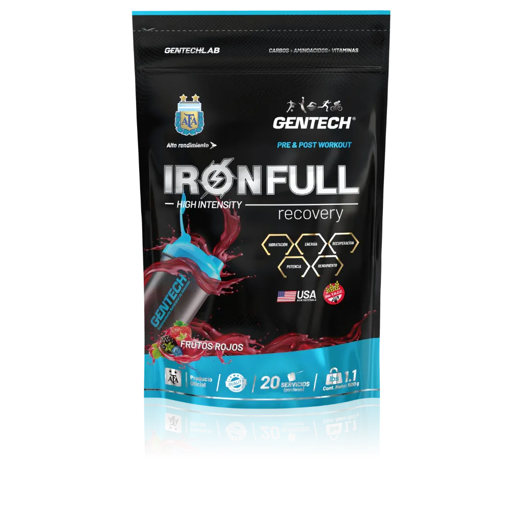 IRON FULL RECOVERY PACK 500 Grs - GENTECH