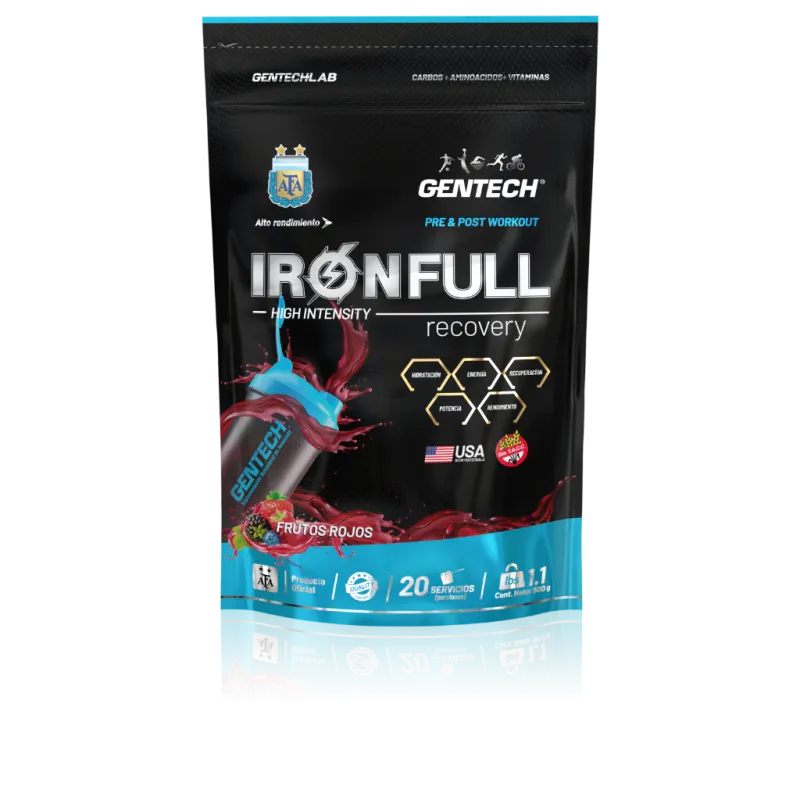 IRON FULL RECOVERY PACK 500 Grs - GENTECH