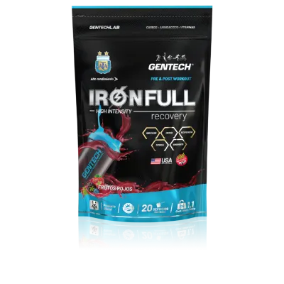 IRON FULL RECOVERY PACK 500 Grs - GENTECH