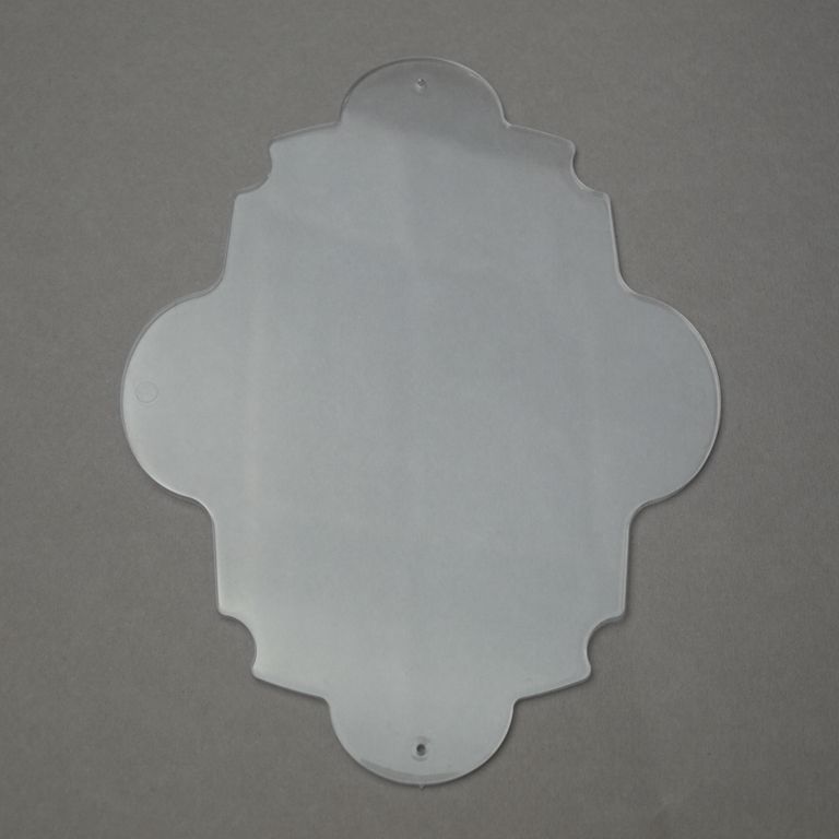 Malscheibe Ornament rund