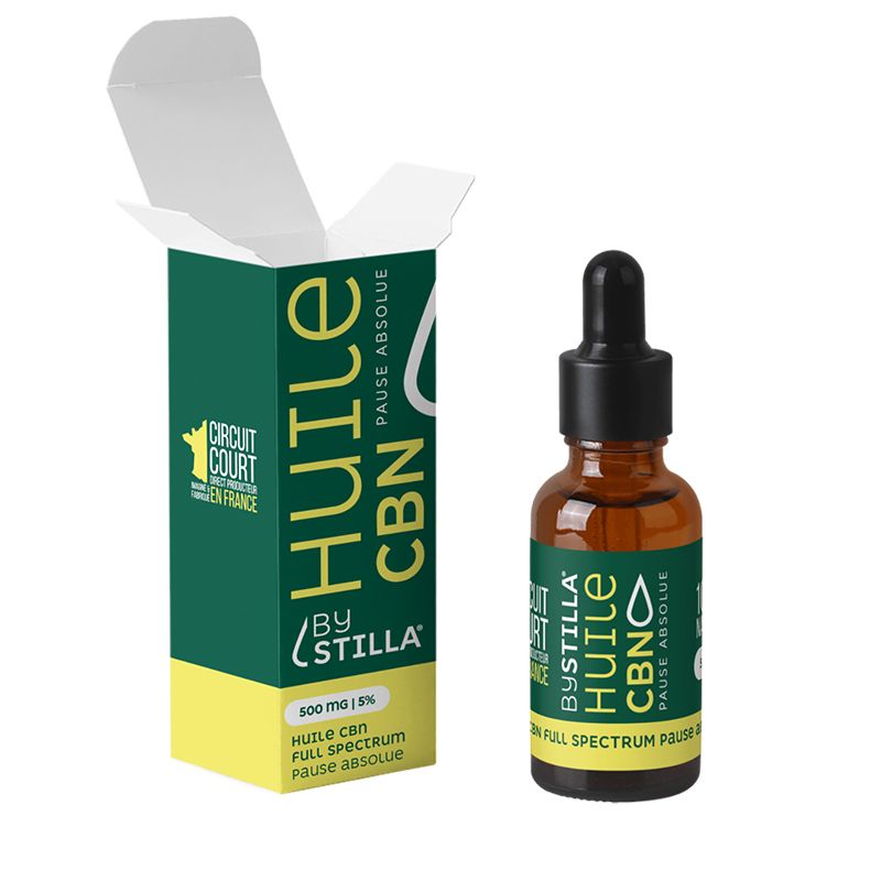 Huile CBN MCT COCO BIO – Orange / Citron – 10ML – 5% – PAUSE ABSOLUE