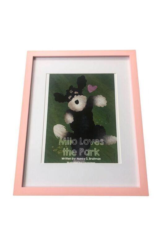 "Milo Loves the Park" Cover Print