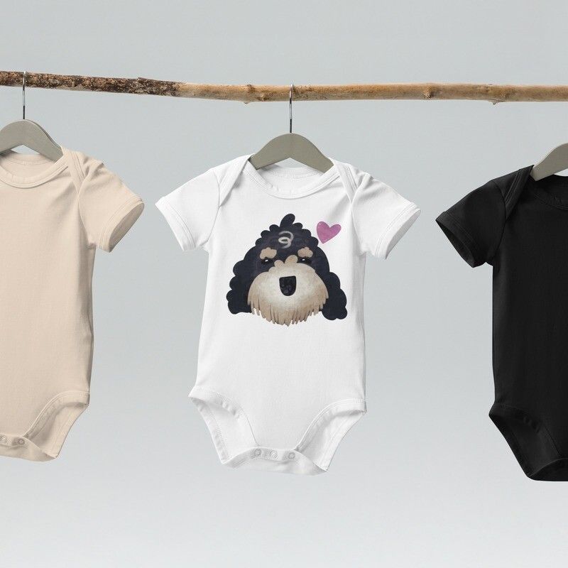 Milo organic cotton baby bodysuit