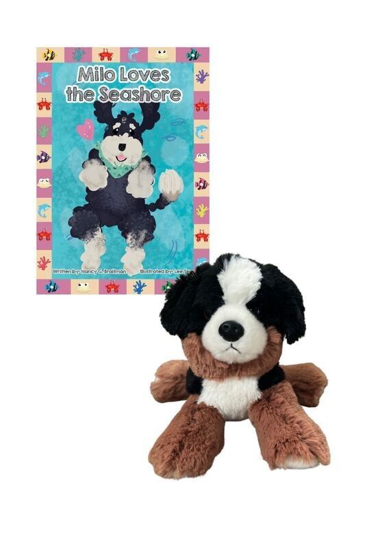 Milo Loves the Seashore + Stuffie Bundle