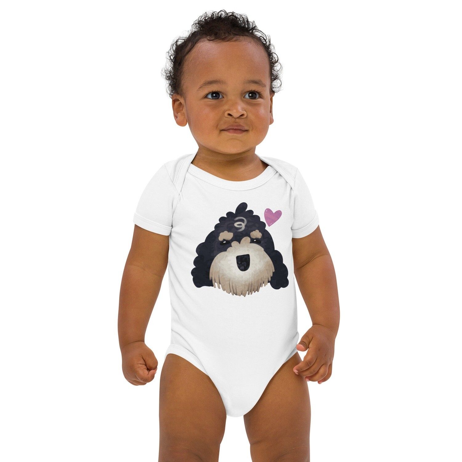 Milo organic cotton baby bodysuit