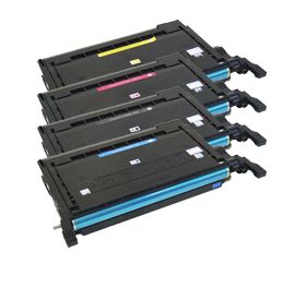 Toner per Samsung CLP-Y660B CLP-610 giallo 5000pag.