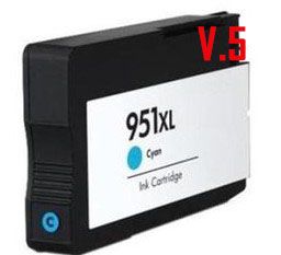 Cartuccia per HP 951XL CN046AE ciano 1500pag chip aggiornato versione 5*