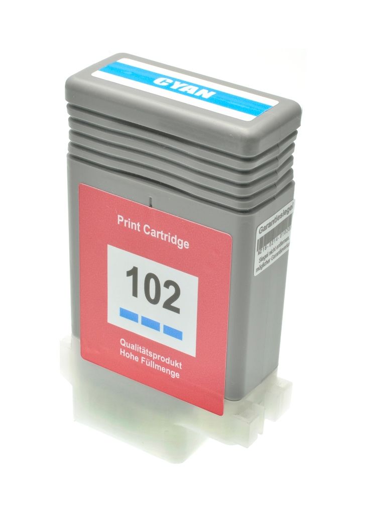 Cartuccia comp. per Canon PFI-102c ciano 0896B001 ink pigmentato