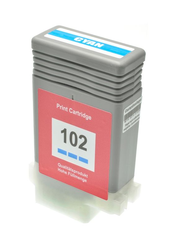 Cartuccia comp. per Canon PFI-102c ciano 0896B001 ink pigmentato
