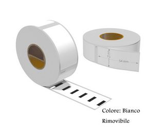 Etichette Autoadesive|Etichette compatibile DYMO|RIMOVIBILE