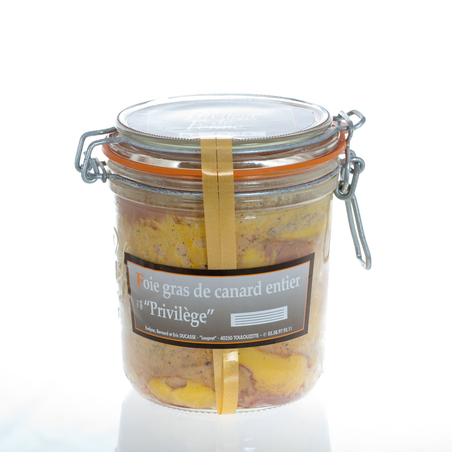 Bocal foie gras entier Mi-cuit - Privilège 700g