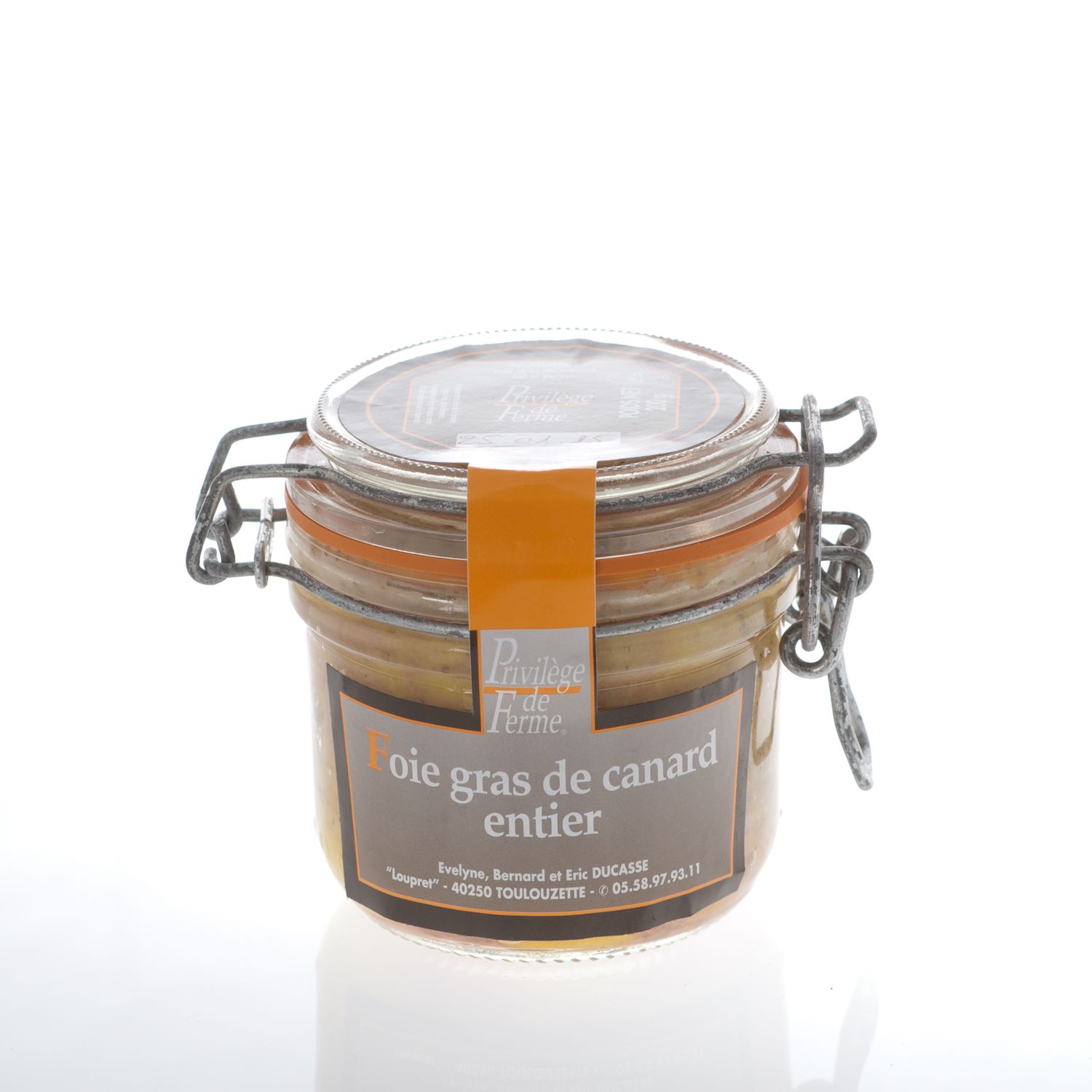Bocal foie gras entier Mi-cuit - 200g