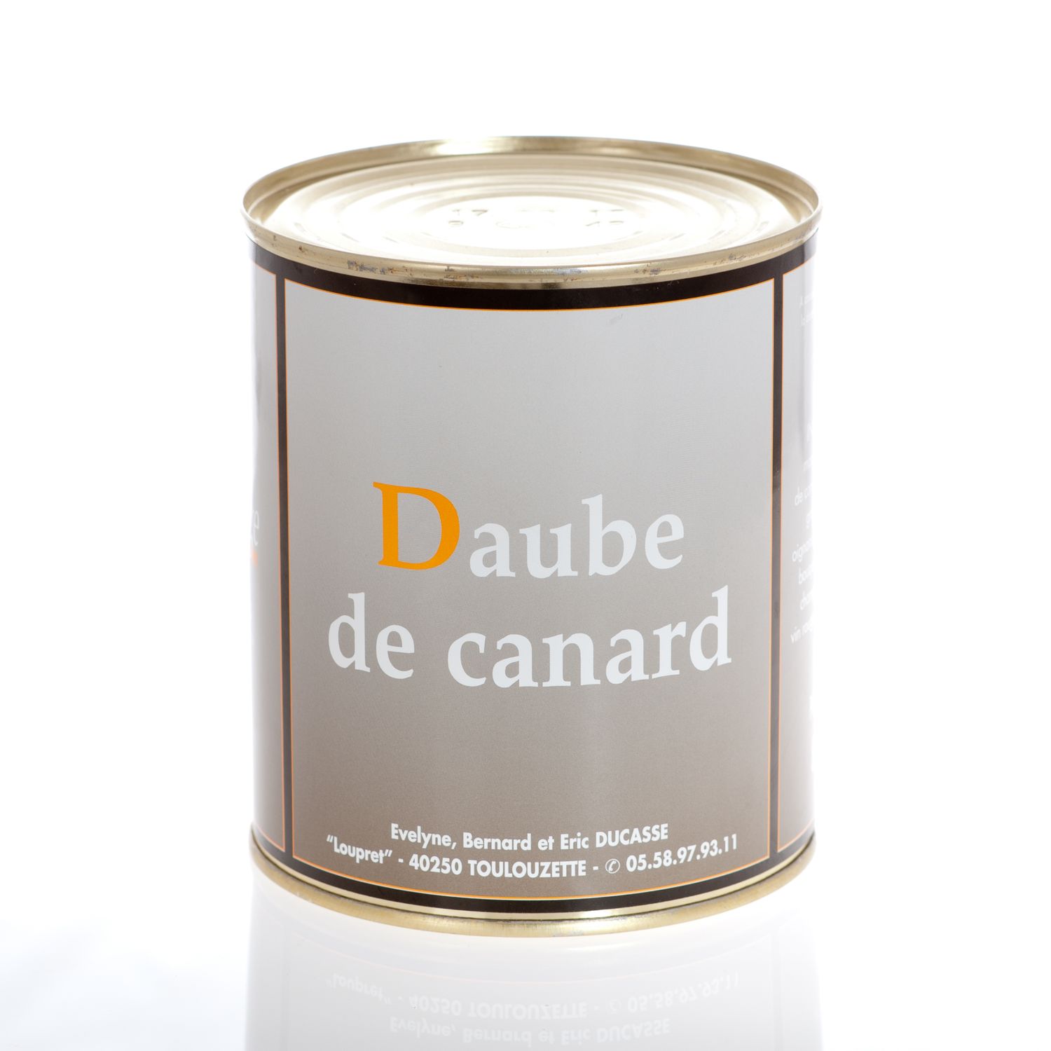 Daube de canard - Boite 850g
