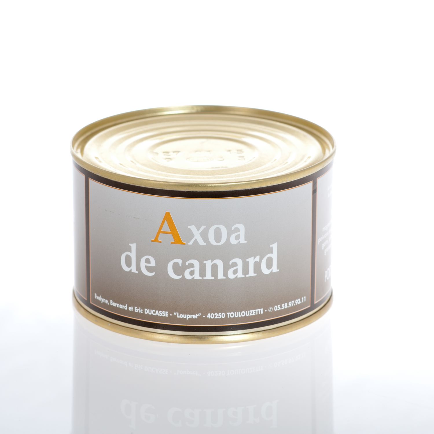 Axoa de canard - Boite 400g