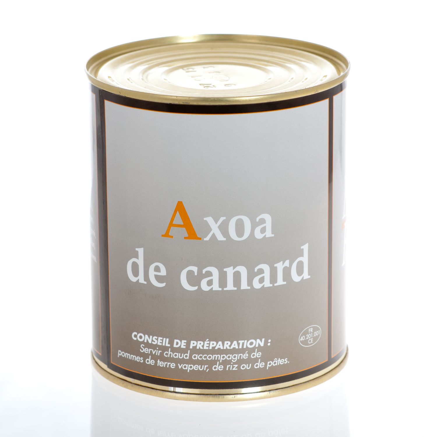 Axoa de canard - Boite 800g