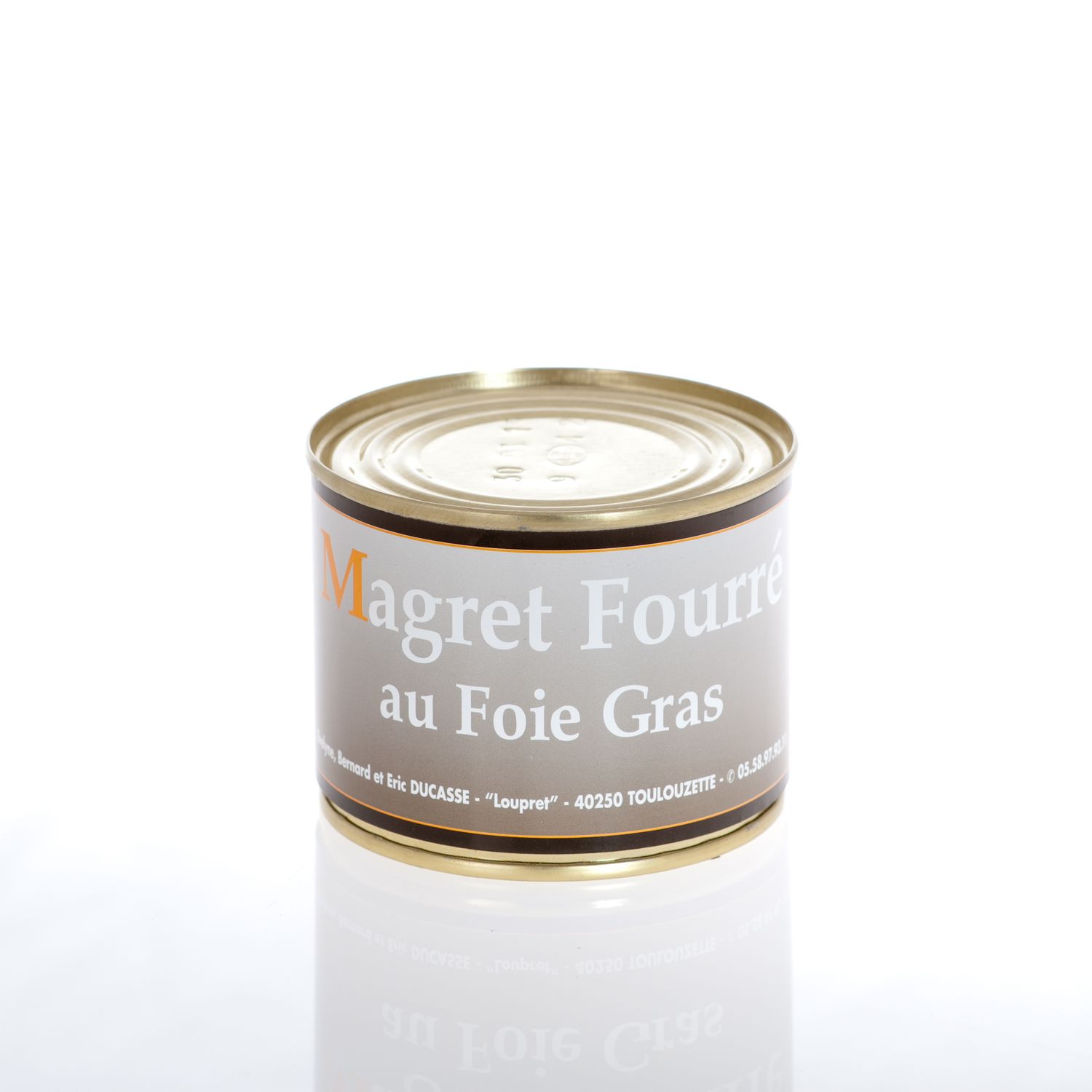 Magret fourré au foie gras - Boite 190g