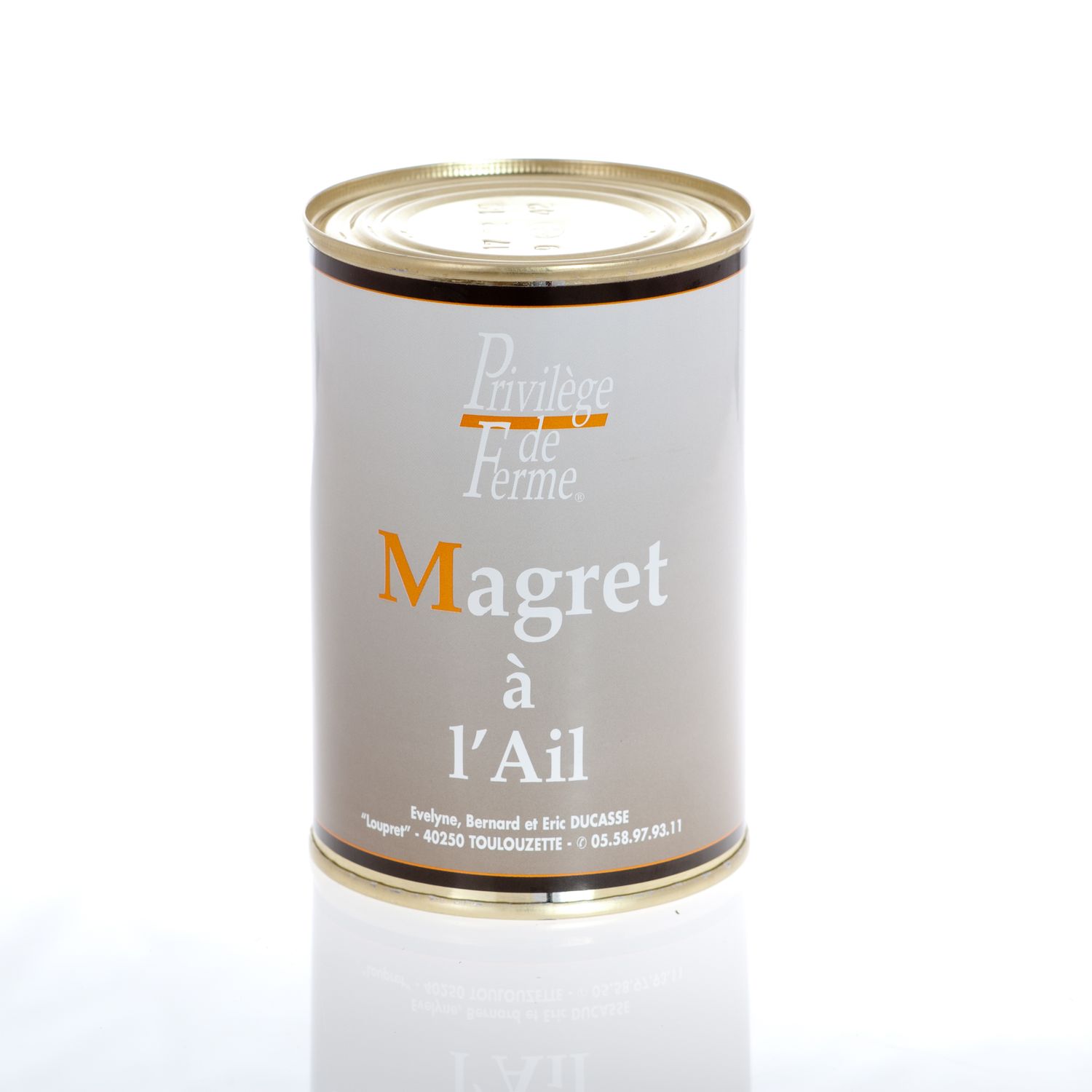 Magret à l&#39;ail - Boite 380g