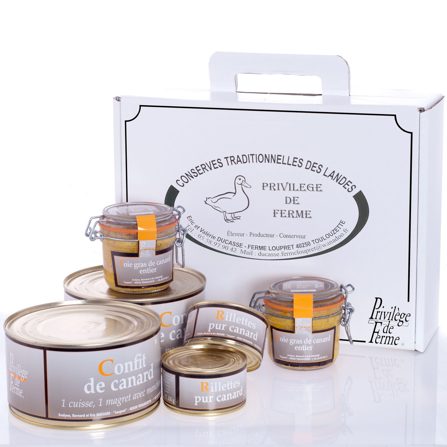 Valise canard complet