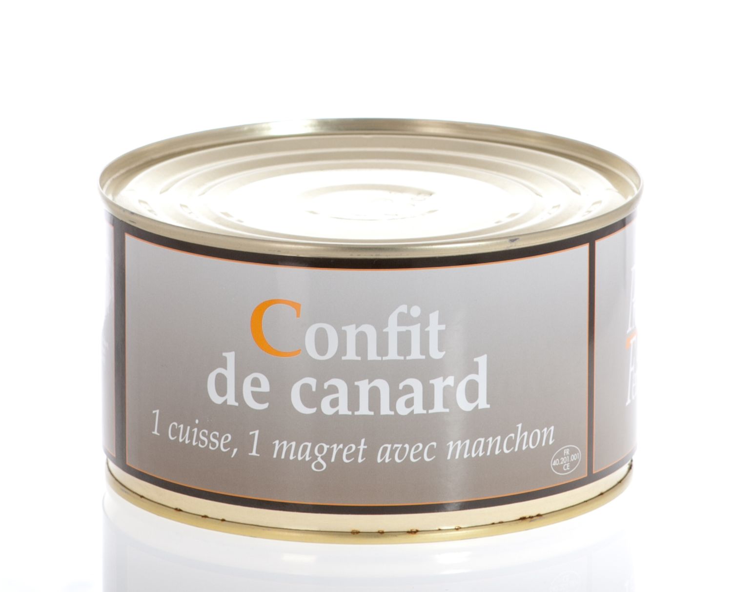 BOÎTE CONFIT 1/2 CANARD 1000 G