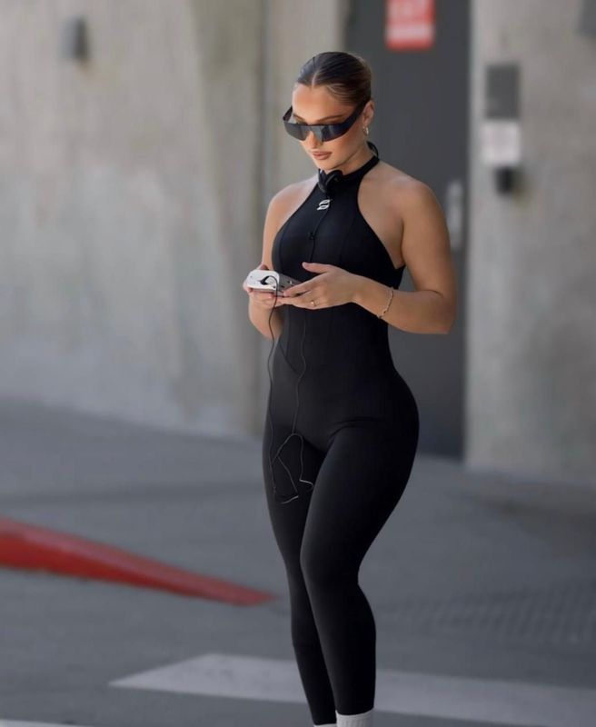 Curvy Black Jumpsuit