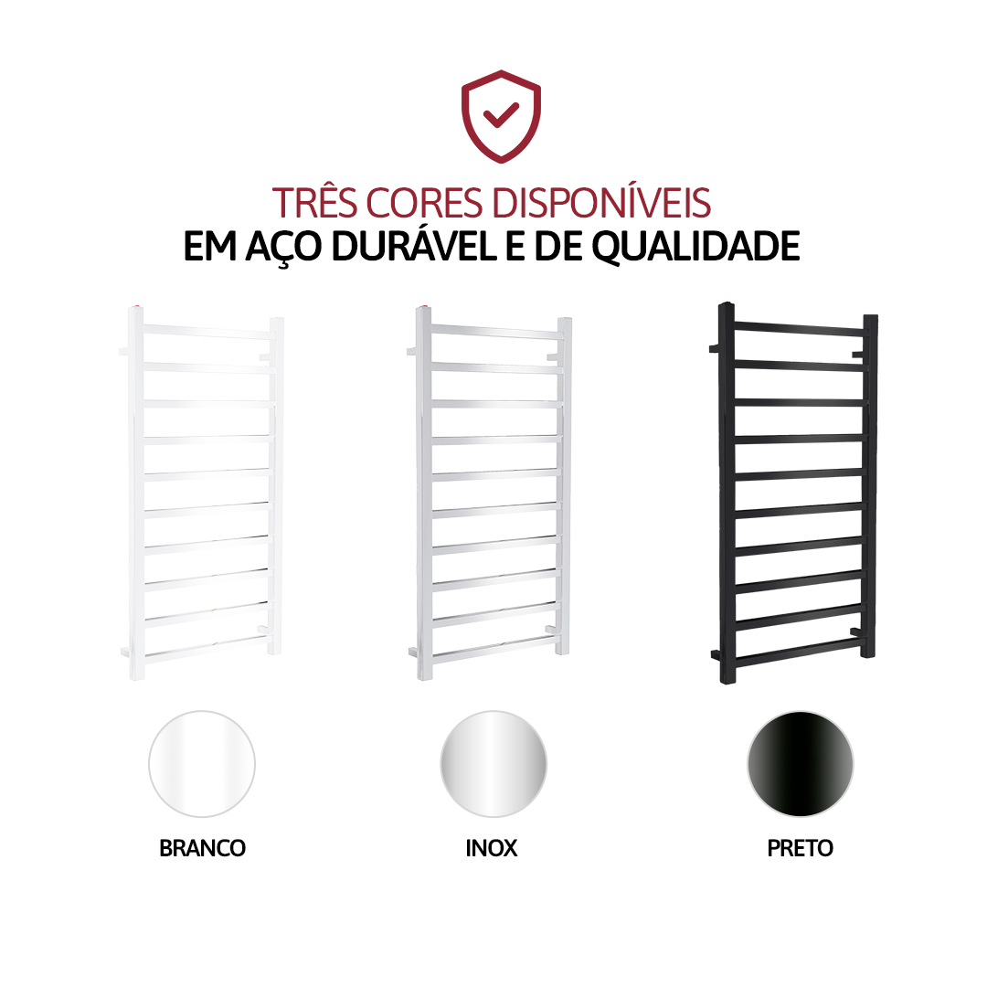 Toalheiro Térmico Inox Unique Ampio