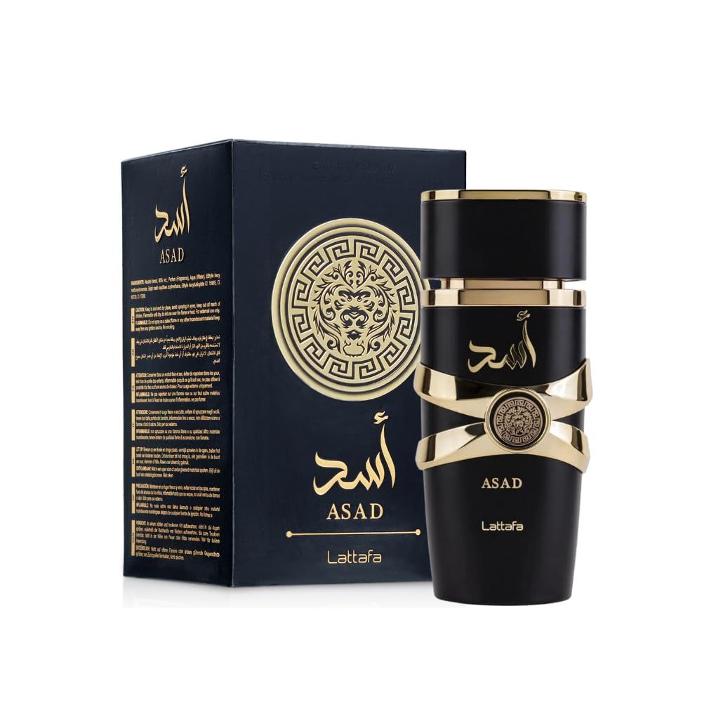 Lattafa Asad Eau De Parfum 3.4 FL.OZ