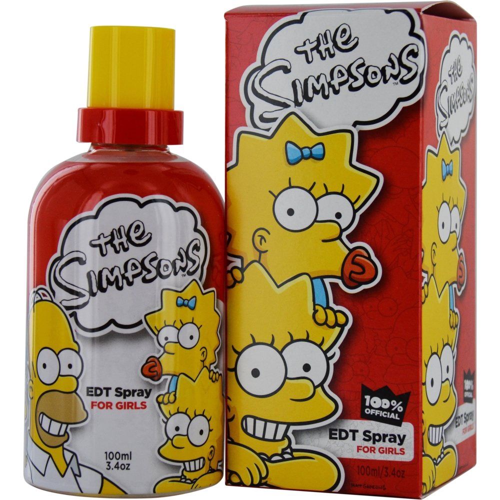 The Simpsons 3.4oz Eau De Toilette Spray Girls