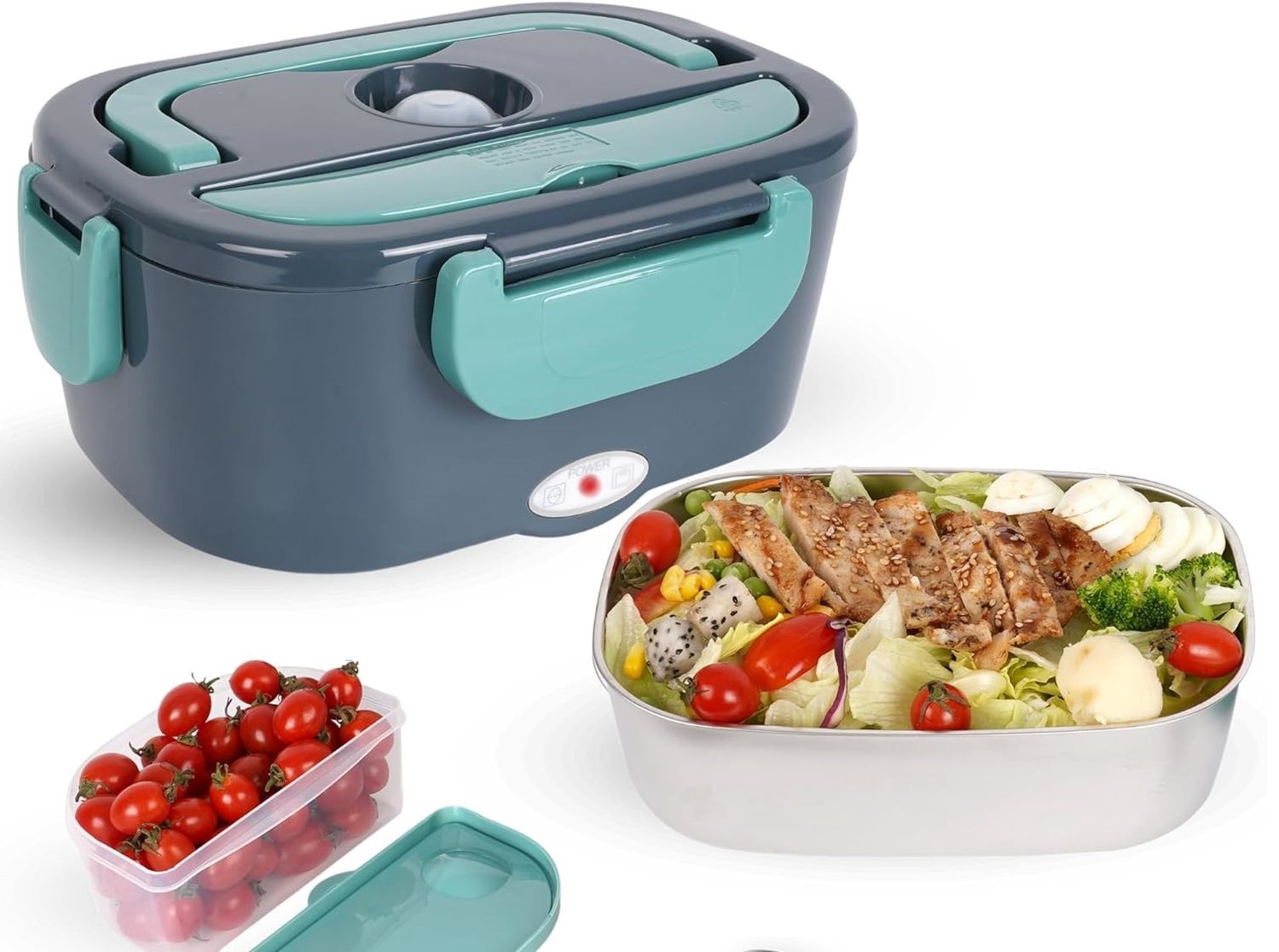 Electric lunch Box  DFH-001 60 W, color: Green