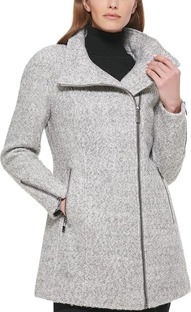 Women&#39;s Asymmetrical Wool Jacket