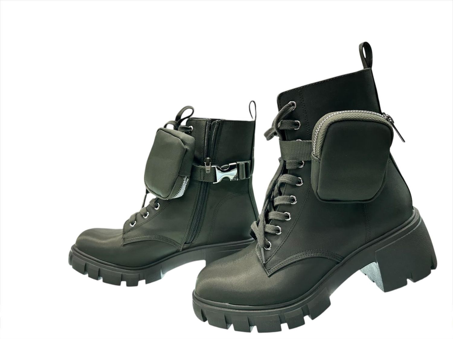 St Ma Hyped Olive Boots