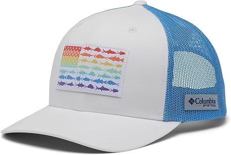 PFG Fish Flag  Mesh Snap Back- High Unisex