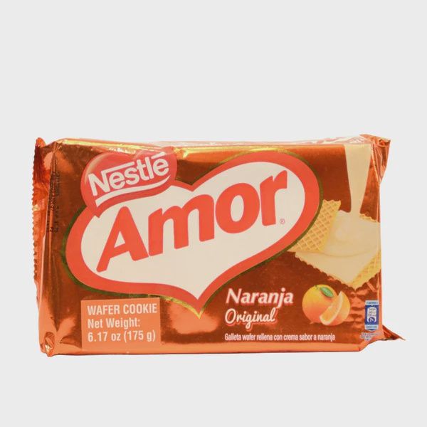 Nestle Amor Wafer Naranja 175 gr.