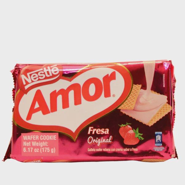 Nestle Amor wafer Fresa 175 Gr.