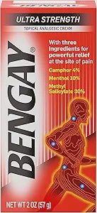 Bengay Ultra Strength Topical Pain Relief Cream