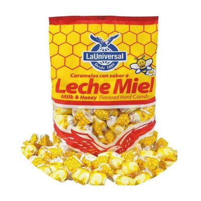 La Universal Caramelo Leche y Miel 100 Ud.