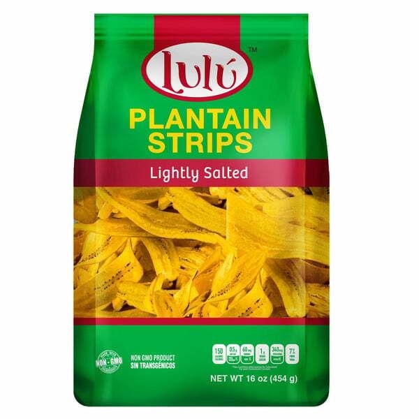 Lulu Platain Strips , Lightly Salted 454 g