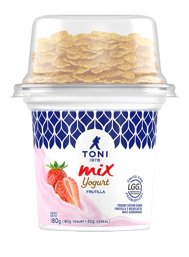 Toni Mix  Yogurt con Cereal Frutilla 180g