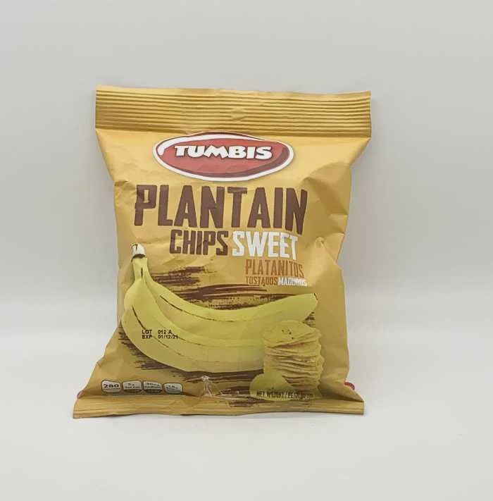 Tumbis Plantain Chips Sweet 56.7