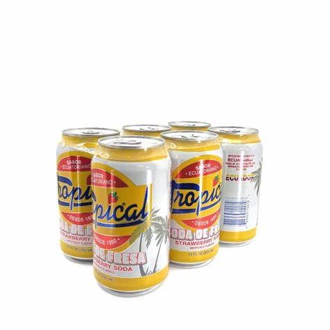 Soda Tropical Lata 355 ml.