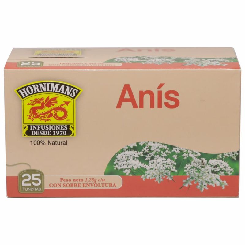 Hornimans Anis 32 gr / 25 sobres