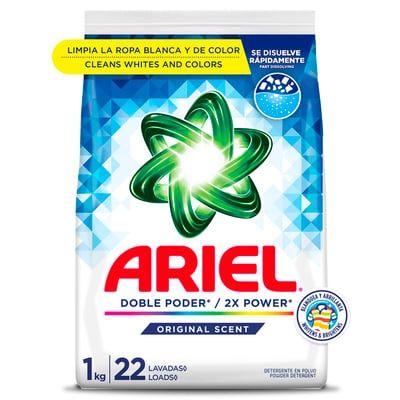 Ariel Detergente Boble Power 1 Kg.