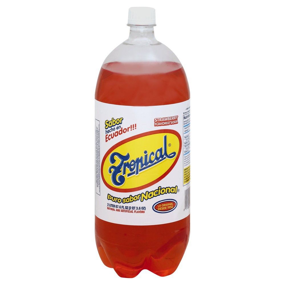 Tropical Soda de fresa 2 lt.